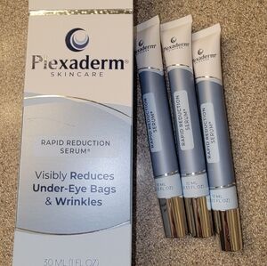 Plexaderm Rapid Reduction Advanced Eye Serum Reduces Under-Eye Bags 3 10ml Tubes